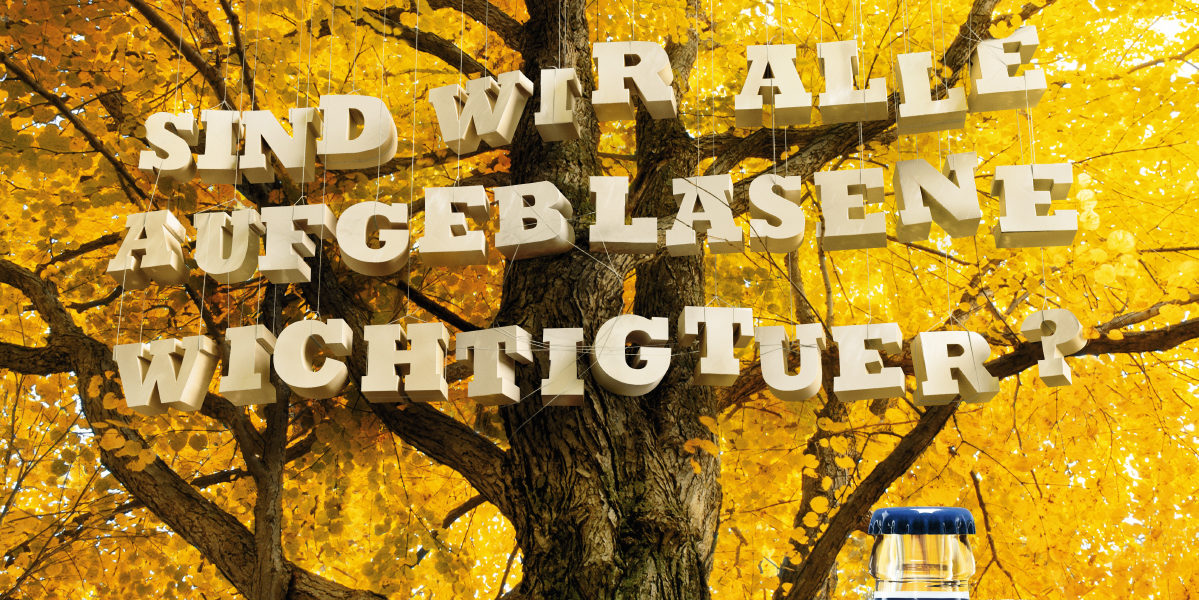 Bionade - Fragen im Raum